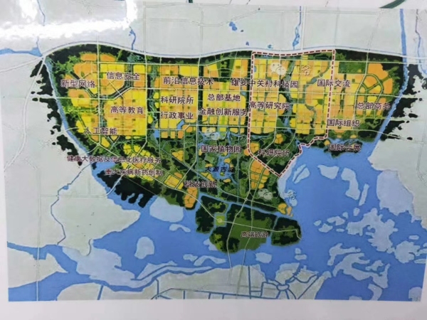 白沟新城的未来规划图图片