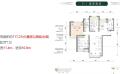 三湘印象森林海尚城全明格局三居室   户型图