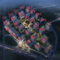 涿州汇成创享城 建筑规划 整体鸟瞰图