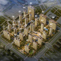 义乌中央城 建筑规划 