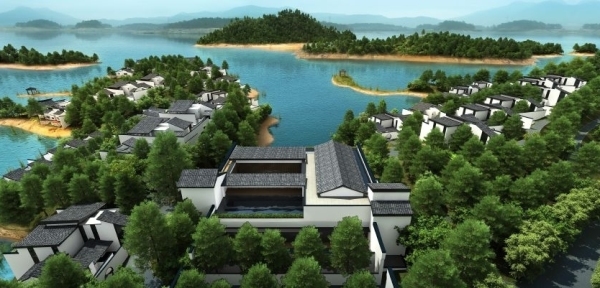 千岛湖合院别墅图片