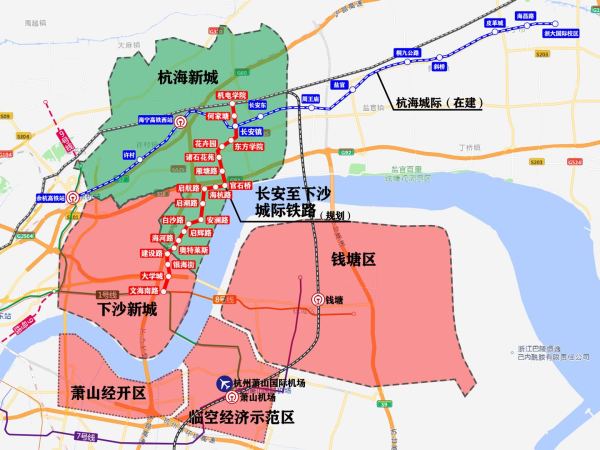 杭州运河二通道规划图图片