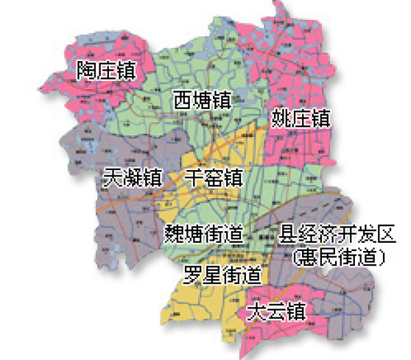 嘉善县社区分布图图片