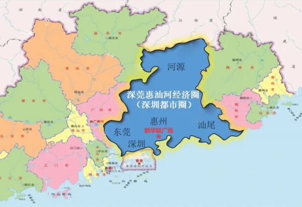 惠州大亚湾西区地图图片