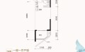 龙光-御海湾龙光-一室户型  45平方㎡ 户型图