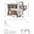 泽晟悦澜山107-135平方米，高拓展户型，4.5-5.8米客厅开间， 四居  户型图