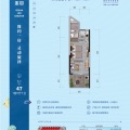 鼎龙湾国际海洋度假区一房 一居 47㎡ 户型图