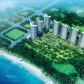 阳江富力湾 建筑规划 项目鸟瞰图