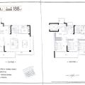 湖语颂188平中叠送大阳台 复式 188㎡㎡ 户型图