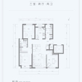 幸福里润园北京市海淀区幸福里润园109平米户型图 三居 109平米㎡ 户型图