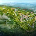 方斗花园 建筑规划 2000亩康养生态度假小镇