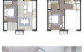 鱼珠城—和贵坊77方样板间，3房  77㎡ 户型图