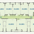 燕京总部基地C2号楼 三居  户型图
