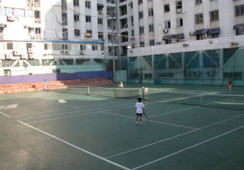 体育局网球中心图片