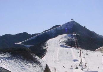 南山滑雪场图片