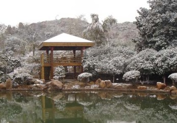 白马涧生态园龙池风景区图片